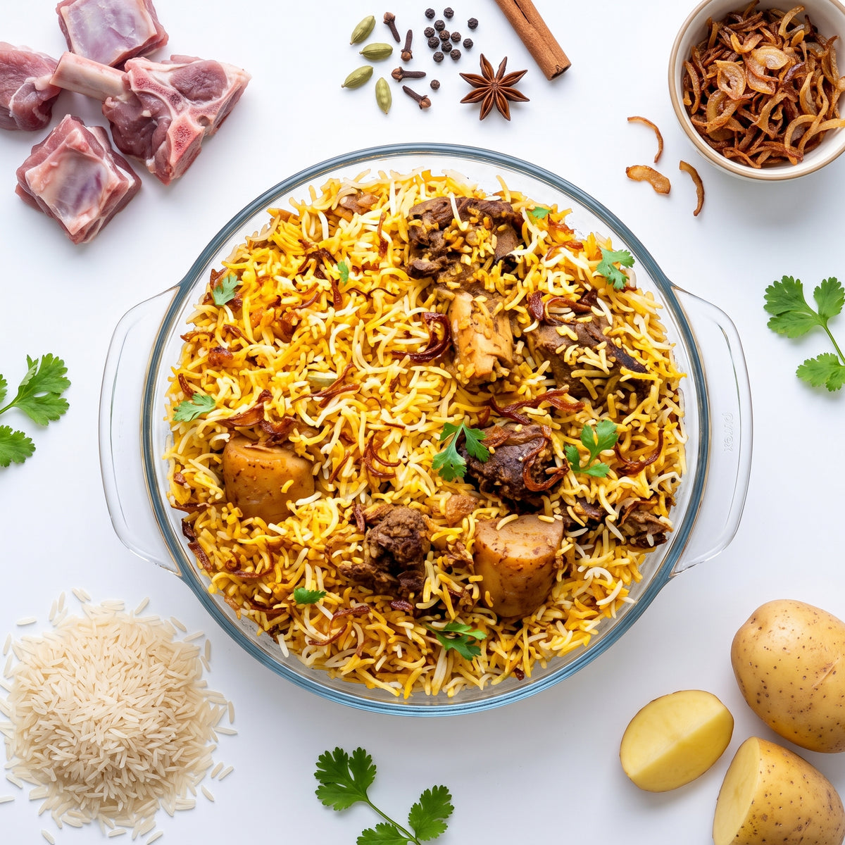 Meat Biryani